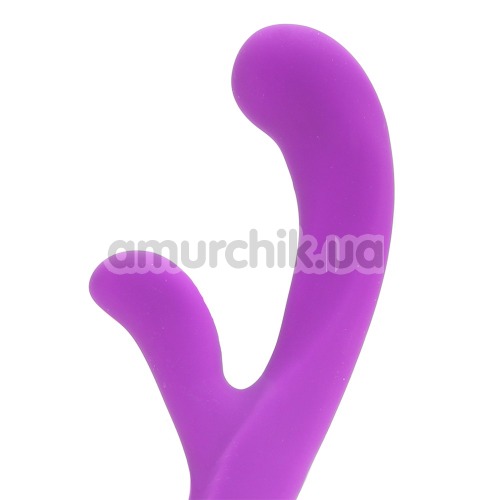 Вібратор UltraZone Orchid 9x Silicone Rabbit-Style Vibrator, фіолетовий