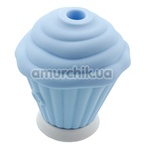 Симулятор орального сексу для жінок Mini Sucker Vibrator, блакитний
