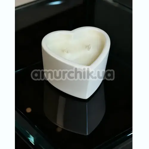 Свеча для массажа Candy Heart Nut & Cream - ореховые сливки, 70 мл