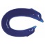 Двокінцевий фалоімітатор Double Ended Dolphin, синій - Фото №3