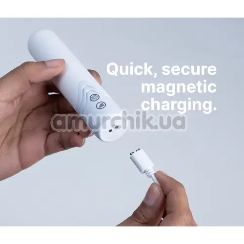 Клиторальный вибратор с подсветкой Illumination The Bullet, белый