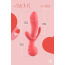Анально-вагинально-клиторальный вибратор Amour Clair, розовый - Фото №5