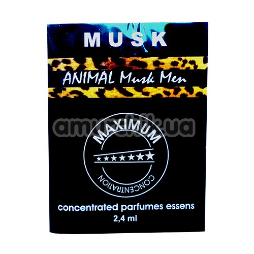 Парфуми з феромонами Sexy Life Animal Musk для чоловіків, 2.4 мл