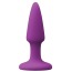 Анальна пробка Colours Pleasure Mini Plug, фіолетова - Фото №1