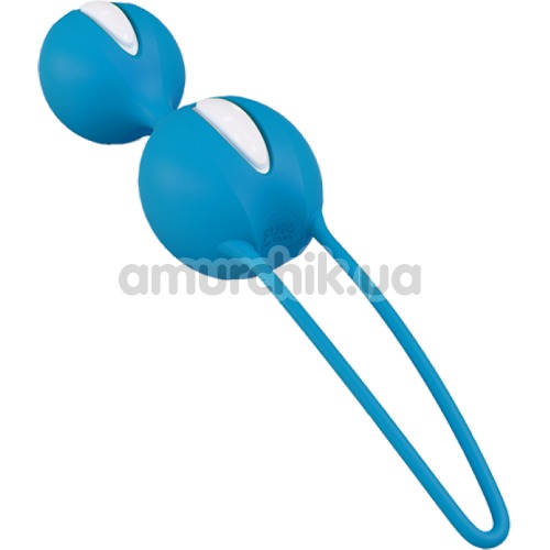 Вагинальные шарики Fun Factory Smartballs Duo, голубые