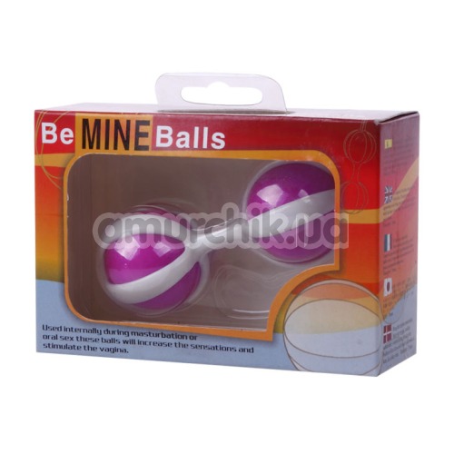 Вагинальные шарики Be Mine Balls, розовые