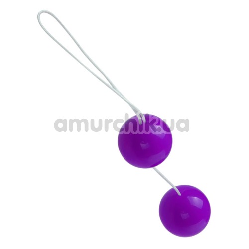 Вагінальні кульки Twins Ball, фіолетові