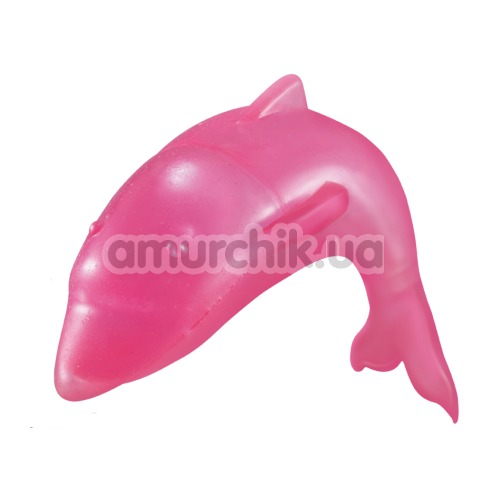 Клиторальный стимулятор Dashing Dolphin, розовый