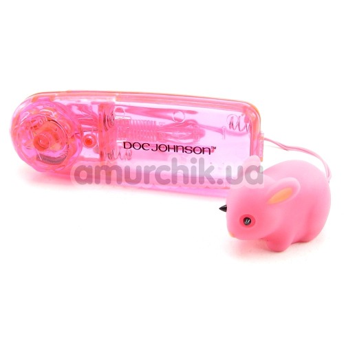 Клиторальный вибратор Mini Mini Rabbit розовый