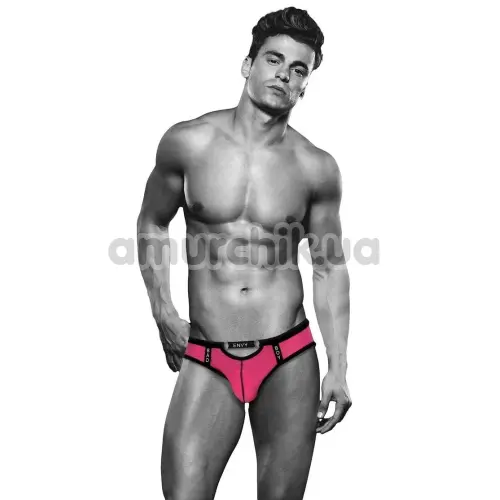 Трусы мужские Envy Bad Boy Brief, розовые - Фото №1