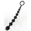 Анальная цепочка A-Toys Anal Beads 761309 M-Size, чёрная - Фото №10