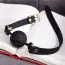 Кляп Roomfun Silicone Mouth Gag, чорний - Фото №9