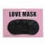 Маска на очі Love Mask, чорна - Фото №0