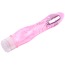 Вібратор Crystal Jelly Glitters Dual Probe, рожевий - Фото №3