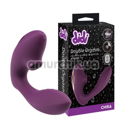 Вибратор Didi Double Orgasm, фиолетовый