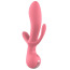 Анально-вагинально-клиторальный вибратор Amour Clair, розовый - Фото №2