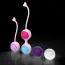 Набор вагинальных шариков Odeco Every Night Toys Kegel Balls YAI-010K1, разноцветный - Фото №8