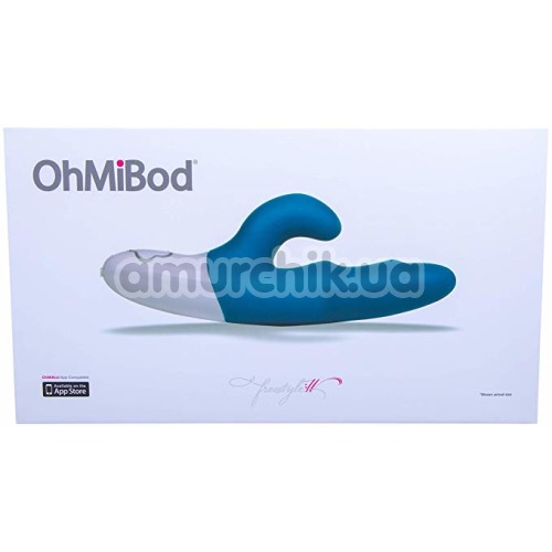 Вибратор OhMiBod Freestyle W Music, голубой