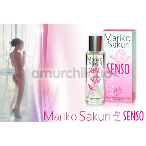 Духи з феромонами Mariko Sakuri Senso для жінок, 15 мл