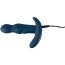 Вибростимулятор простаты с ротацией Anos Finest Butt Wear RC Rotating Prostate Plug With Vibration, синий - Фото №7