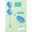 Вагінальні кульки з вібрацією JOS Lucia, блакитні - Фото №6