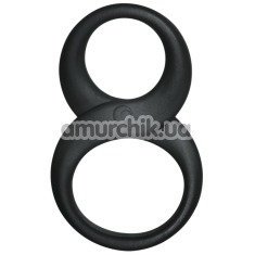 Эрекционное кольцо Rocks-Off 8 Ball Ring, черное - Фото №1