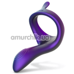 Виброкольцо для члена Hueman Solar, фиолетовое - Фото №1