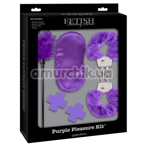 Бондажный набор Fetish Fantasy Purple Pleasure Kit