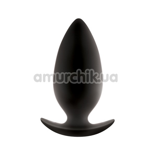 Анальная пробка Renegade Spade Large, черная - Фото №1