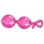 Вагинальные шарики Orgasmic Balls, розовые - Фото №5