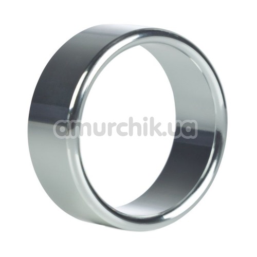 Эрекционное кольцо Alloy Metallic Ring, серебряное - Фото №1
