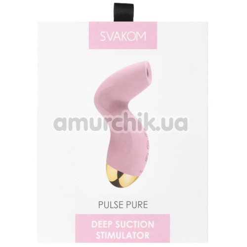 Симулятор орального сексу для жінок Svakom Pulse Pure, рожевий