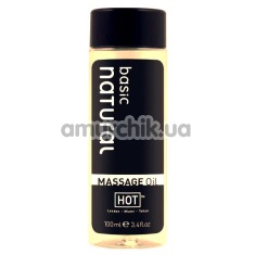 Масажна олія Hot Basic Natural Massage Oil, 100 мл - Фото №1