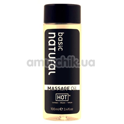 Массажное масло Hot Basic Natural Massage Oil, 100 мл