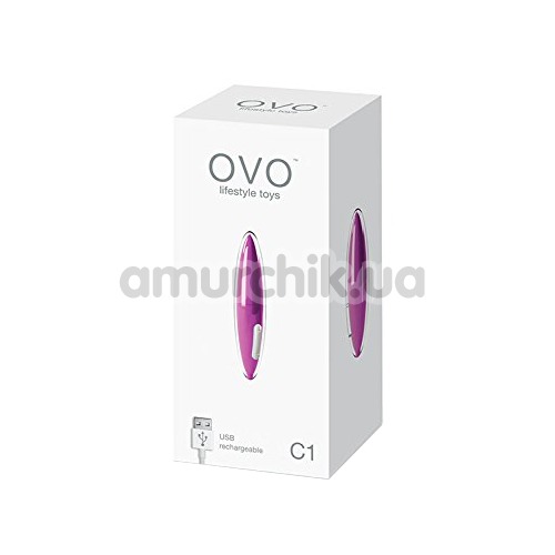 Клиторальный вибратор OVO C1, розовый