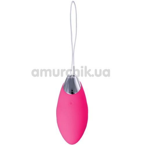 Набор JOS Vita: виброяйцо + вибронасадка на палец, розовый