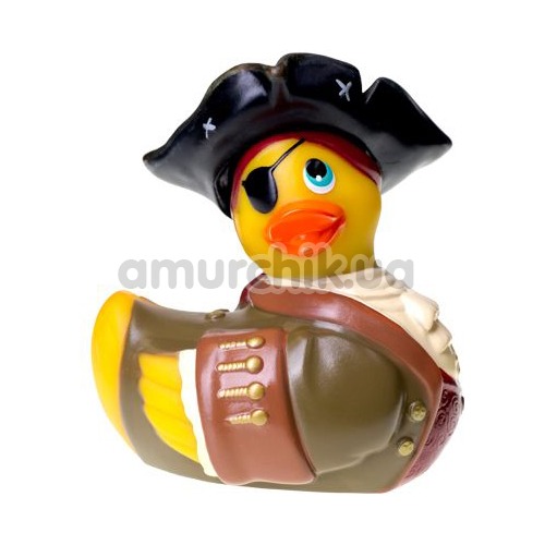 Кліторальний вібратор I Rub My Duckie Pirate, жовтий - Фото №1