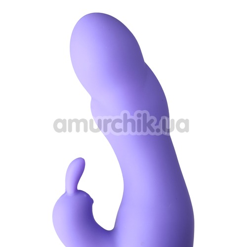 Вибратор Purrfect Silicone, 10.5 см фиолетовый