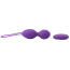 Вагинальные шарики с вибрацией M-Mello Ridged Vibrating Bullet, фиолетовые - Фото №4