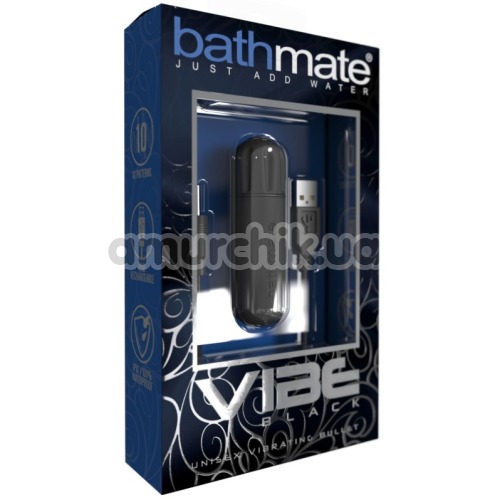 Вибропуля Bathmate Vibe Bullet Black, черная