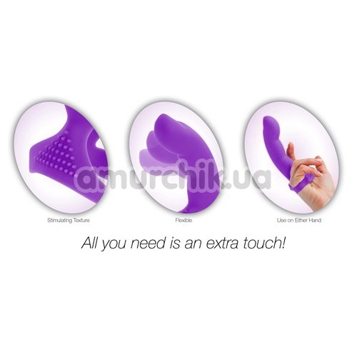 Насадка на палец Simple&True Extra Touch Finger, фиолетовая