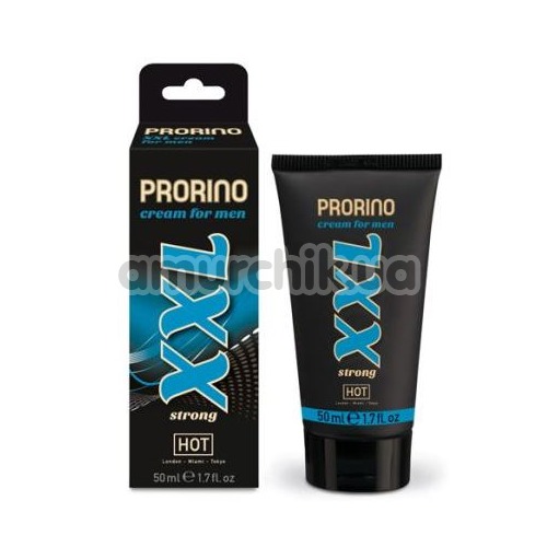 Крем для повышения потенции и увеличения пениса Prorino XXL Strong, 50 мл