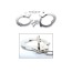 Наручники Metal Handcuffs Limited Edition, серебряные - Фото №3