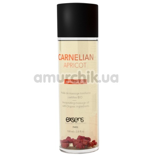 Массажное масло Exsens Carnelian Apricot Massage Oil - сердолик и абрикос, 100 мл
