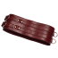 Бондажный пояс Liebe Seele Wine Red Leather Bondage Waist Belt S, бордовый - Фото №3