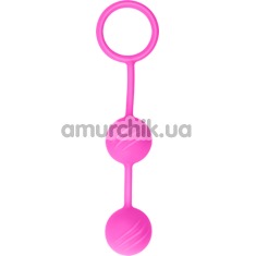 Вагінальні кульки Lovetoy Kegel Ball, рожеві - Фото №1
