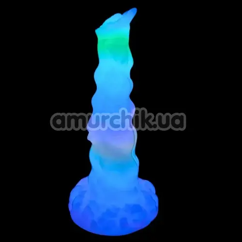 Вибратор Univibe Unicorn, светящийся в темноте