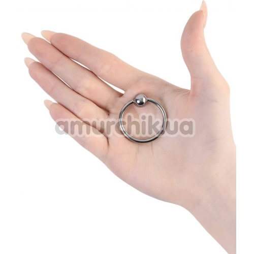 Кільце на головку члена Toyfa Metal Ring, срібне
