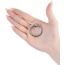 Кольцо на головку члена Toyfa Metal Ring, серебряное - Фото №3