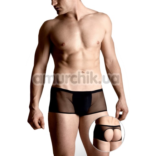 Труси-шорти чоловічі Mens thongs чорні (модель 4493)